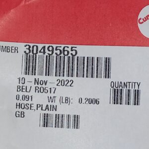 HOSE,PLAIN 3049565